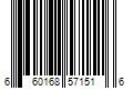 Barcode Image for UPC code 660168571516