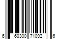 Barcode Image for UPC code 660300710926