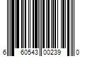 Barcode Image for UPC code 660543002390