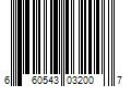 Barcode Image for UPC code 660543032007