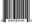 Barcode Image for UPC code 660543424949