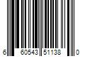 Barcode Image for UPC code 660543511380