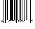 Barcode Image for UPC code 660753750807