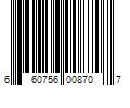 Barcode Image for UPC code 660756008707