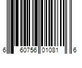 Barcode Image for UPC code 660756010816