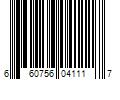 Barcode Image for UPC code 660756041117