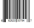 Barcode Image for UPC code 662520007947