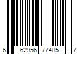 Barcode Image for UPC code 662956774857