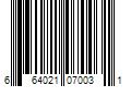 Barcode Image for UPC code 664021070031