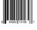 Barcode Image for UPC code 664860141657