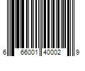 Barcode Image for UPC code 666001400029