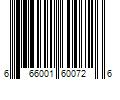 Barcode Image for UPC code 666001600726