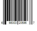 Barcode Image for UPC code 666003205967