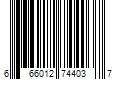 Barcode Image for UPC code 666012744037