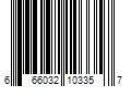 Barcode Image for UPC code 666032103357