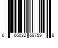 Barcode Image for UPC code 666032687598