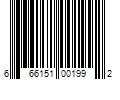 Barcode Image for UPC code 666151001992