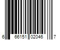 Barcode Image for UPC code 666151020467