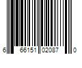 Barcode Image for UPC code 666151020870