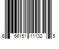 Barcode Image for UPC code 666151111325