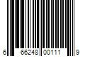 Barcode Image for UPC code 666248001119