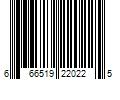 Barcode Image for UPC code 666519220225