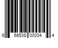 Barcode Image for UPC code 666538000044