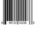 Barcode Image for UPC code 666720002986