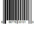 Barcode Image for UPC code 666776001018