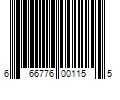 Barcode Image for UPC code 666776001155