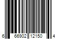 Barcode Image for UPC code 666902121504