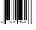 Barcode Image for UPC code 666996116707