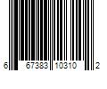 Barcode Image for UPC code 667383103102