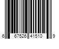 Barcode Image for UPC code 667526415109