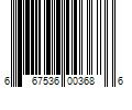 Barcode Image for UPC code 667536003686