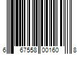 Barcode Image for UPC code 667558001608