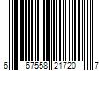 Barcode Image for UPC code 667558217207