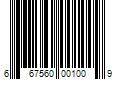 Barcode Image for UPC code 667560001009