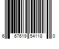 Barcode Image for UPC code 667619541180