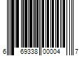 Barcode Image for UPC code 669338000047