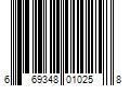 Barcode Image for UPC code 669348010258