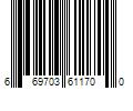 Barcode Image for UPC code 669703611700