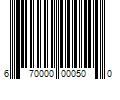 Barcode Image for UPC code 670000000500