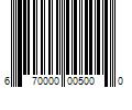 Barcode Image for UPC code 670000005000