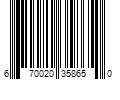 Barcode Image for UPC code 670020358650