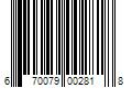 Barcode Image for UPC code 670079002818