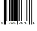 Barcode Image for UPC code 670087267766