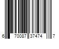 Barcode Image for UPC code 670087374747