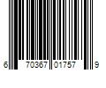 Barcode Image for UPC code 670367017579