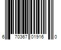 Barcode Image for UPC code 670367019160